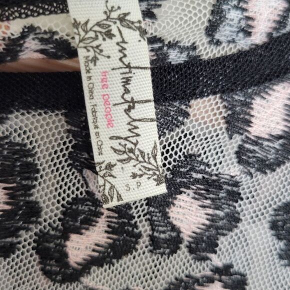 Free People Call Me Sometime  Long Sleeve Bodycon Mesh Dress - Picture 3 of 4